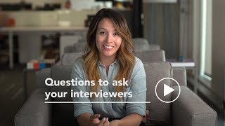 Questions to ask your interviewers [upl. by Ahsakal559]