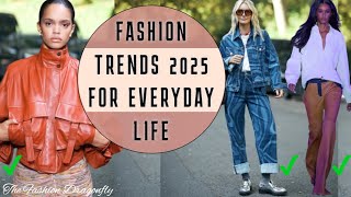 WHAT WILL BE IN FASHION THIS FALL TRENDS 2025 [upl. by Landes]