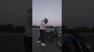 Passenger princess activities 🦋 bike motorcycle passengerprincess foryou shorts viral [upl. by Eiluj960]