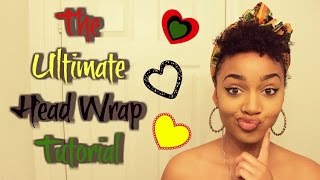 How To 12 Quick amp EASY HeadwrapTurban Styles TWA amp Short Natural Hair Friendly [upl. by Eidur]