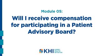 Will I receive compensation for participating in a Patient Advisory Board [upl. by Azarcon]