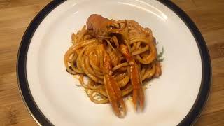 SPAGHETTI ALLA CREMA DI SCAMPI 🍤 [upl. by Atinid]