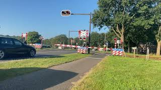 Spoorwegovergang Veendam  Dutch railroad crossing [upl. by Emanuele]