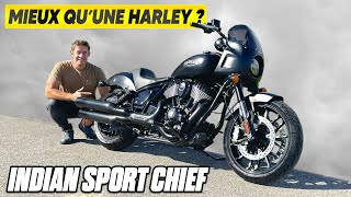 Essai Indian Sport Chief – MIEUX qu’une HARLEYDAVIDSON [upl. by Tingley]