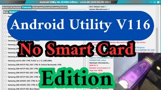 Android utility v116 no smart card edition Download [upl. by Wilburn]