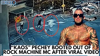 quotKaosquot Pechey booted out of Rock Machine MC after viral video [upl. by Nayar]