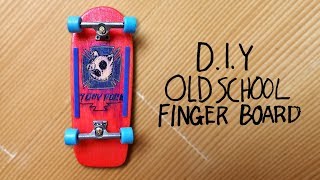 DIY OLD SCHOOL FINGERBOARD [upl. by Nylasej189]