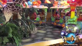 Safari Train  Jambo Park Indoor Amusement Park [upl. by Brana870]