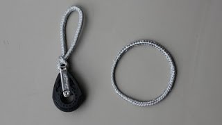 How to splice a Dyneema loop [upl. by Eical278]