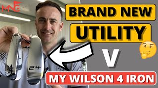 NEW UTILITY IRON  COMPARE AGAINST MY WILSON STAFF MODEL 4 IRON [upl. by Grados]