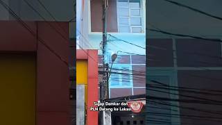 Kabel Konslet dan Terbakar infosamarinda youtubeshorts pln damkar samarinda [upl. by Sale]