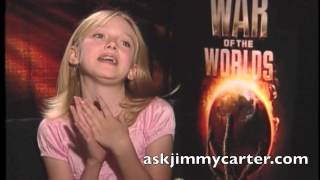 Dakota Fanning age 9 talks with Jimmy Carter [upl. by Lirbaj576]