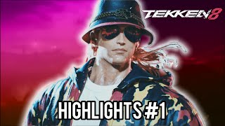 Hwoarang Tekken 8 is so strong 🔥 Highlights 1 [upl. by Frolick]