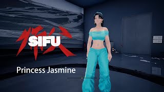 SIFU MOD Princess Jasmine Jasmines Best Kung Fu Moments Disney Princess [upl. by Nada]