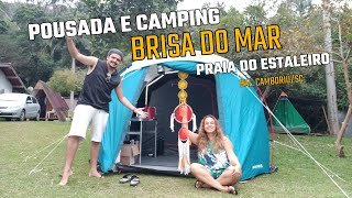 Pousada e Camping Brisa do Mar  Praia do Estaleiro  Bal CamboriúSC [upl. by Robet]