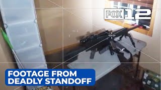 Vancouver police release footage from standoff that ended with officer shooting suspect [upl. by Syxela367]