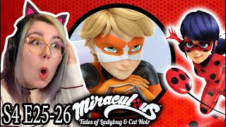 DRAMATIC FINALE  Miraculous Ladybug S4 E2526 REACTION  Zamber Reacts [upl. by Loftus711]