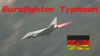 Eurofighter Typhoon Bad Weather Thursday Training  ZigAirMeet 2023 [upl. by Ferri]