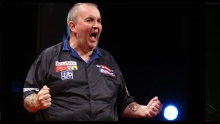 TWO NINEDARTERS IN ONE GAME  Phil Taylor v James Wade 1 [upl. by Yseulta194]