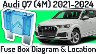 Audi Q7 4M 20212024  Fuse Box Diagram amp Location [upl. by Okier]