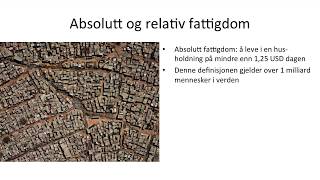 Samfunnsfag  Levestandard og livskvalitet [upl. by Calendre649]