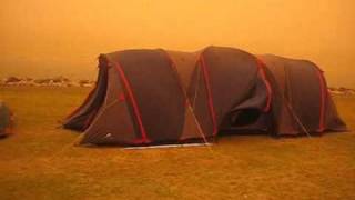 The worlds most durable canvas tents  part four of four  pressure tests  wwwdiamantinanetau [upl. by Hepsibah]