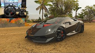 Lamborghini Sesto Elemento  Forza Horizon 5  Logitech g29 gameplay [upl. by Sheley109]