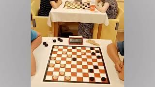 Golubeva  Doumesh European Draughts Championship 2024 [upl. by Ydnyc429]