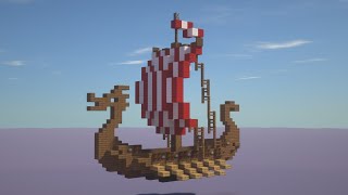 Barco Vikingo Minecraft [upl. by Lana426]