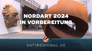 NordArt 2024 Vorbereitungen für Ausstellung zeitgenössischer Kunst [upl. by Wilma]