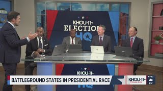 KHOU 11 Election HQ Experts discuss key battleground states in presidential election [upl. by Yssirhc]