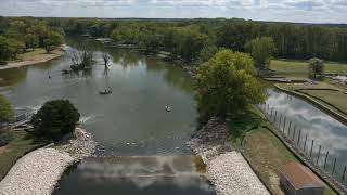 McHenry Dam and Locks on the Fox River [upl. by Dunaville300]