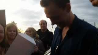 Meeting Tom Hiddleston in Cologne Germany [upl. by Mayor]