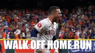 Alex Bregman Hits a Walk Off Home Run to Complete a Huge Comeback over the Dodgers [upl. by Cnut931]