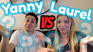 Yanny or Laurel Challenge  WHAT DO YOU HEAR  The Frustrated Gamer  Yanny vs Laurel Vote [upl. by Ahsinahs]