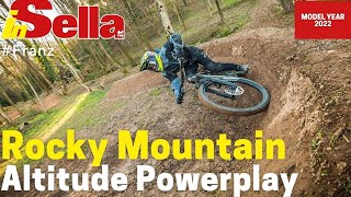 Rocky Mountain Altitude Powerplay C70 test ebike enduro 2022 [upl. by Suirauqram149]