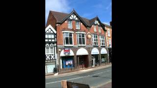 Bromsgrove High Street Past amp Present 1943 amp 2013 [upl. by Ciaphus]