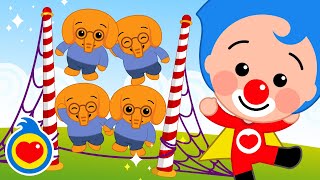 Un Elefante si Dondolava ♫ Canzoni per Bambini 🤍 Plim Plim  Un Eroe del Cuore [upl. by Ajax13]