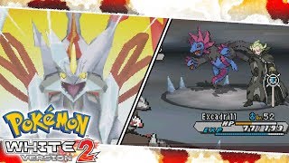 White Kyurem and Ghetsis Battle Challenge Mode  Pokemon White 2 [upl. by Yllac]