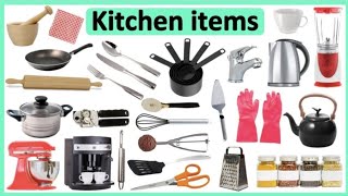 kitchen utensils  50 kitchen vocabulary [upl. by Sudbury]