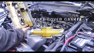 2016 Chevy Malibu ECOTEC Valve Cover Gasket Part 3 [upl. by Eizzik]