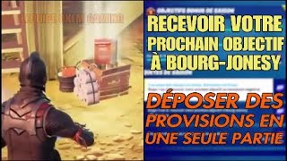 RECEVOIR VOTRE PROCHAIN OBJECTIF À BOURGJONESY quot DÉPOSER DES PROVISIONS EN UNE SEULE PARTIE quot [upl. by Yenhpad]