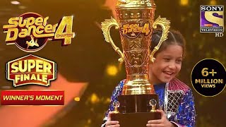 Florina बनी SD4 की Winner  Super Dancer Chapter 4  Winners Moment [upl. by Haldan]