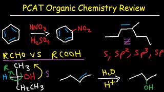 PCAT Organic Chemistry Review Study Guide [upl. by Sihon]