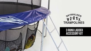 Skywalker Trampolines 3 Rung Ladder Accessory Kit [upl. by Nnawaj202]