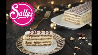 Esterházy Schnitte – ungarische Spezialität ohne Mehl  Sallys Welt [upl. by Akimehs]