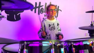 Hobley Music School  Sophie Dinsmore  Taylor Swift  AntiHero  Drum Cover [upl. by Einre]