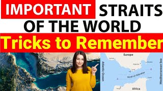 Tricks to remember strait of world [upl. by Aynik]