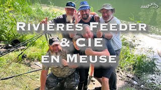 RIVIERE FEEDER amp Cie et ses amis en session sur la Meuse dans les Ardennes 08 [upl. by Enedan375]