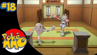 Sppock vs Koga e o Dojo Pokemon 🥋🥊  PokeMMO kanto 18 ftSpock [upl. by Nyllij]